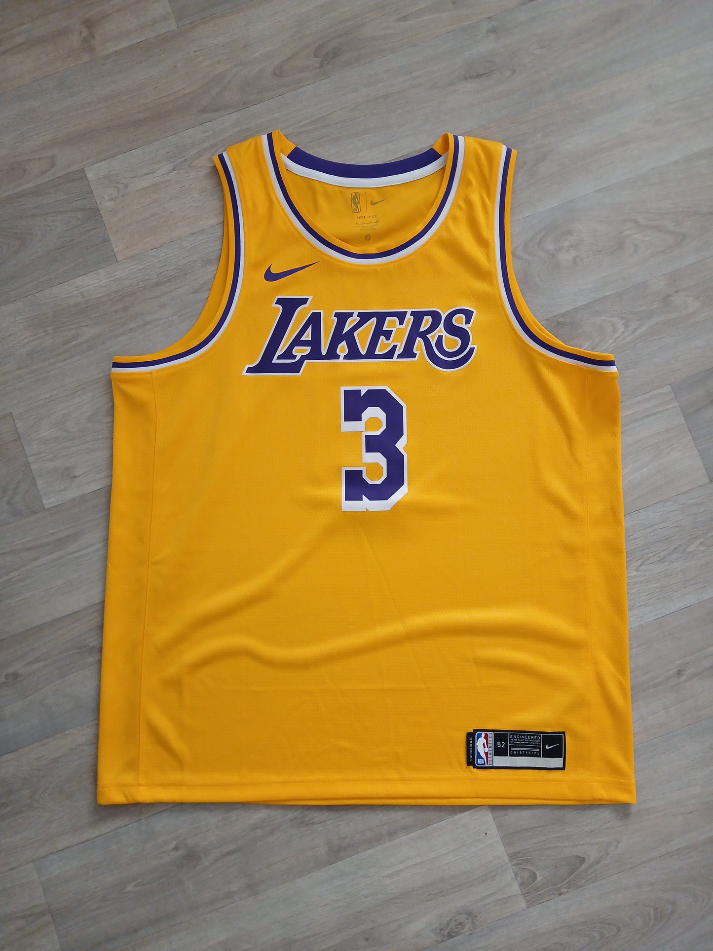 Anthony Davis Los Angeles Lakers Jersey Size XL