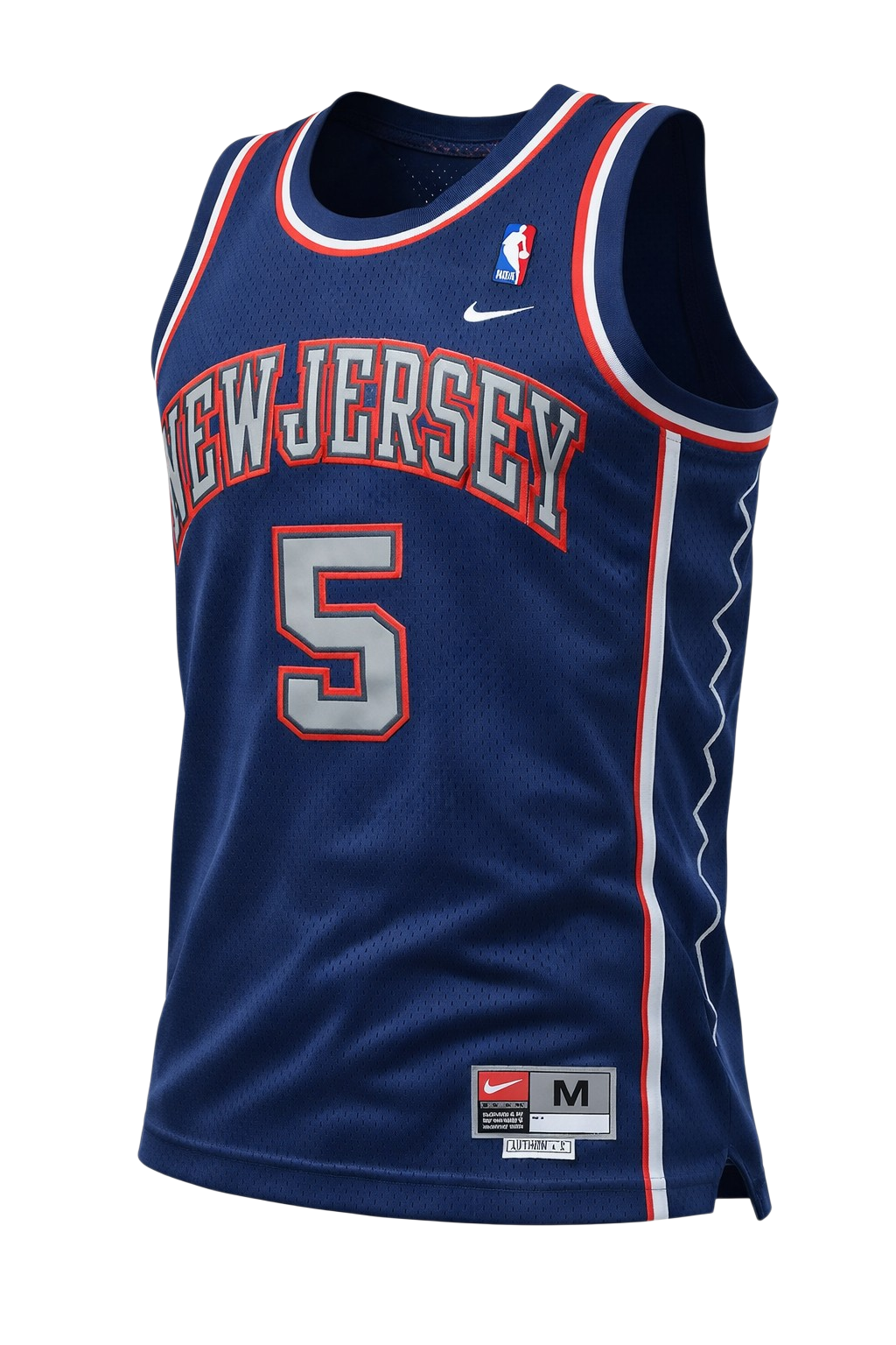 Jason Kidd New Jersey Nets Jersey Size Medium