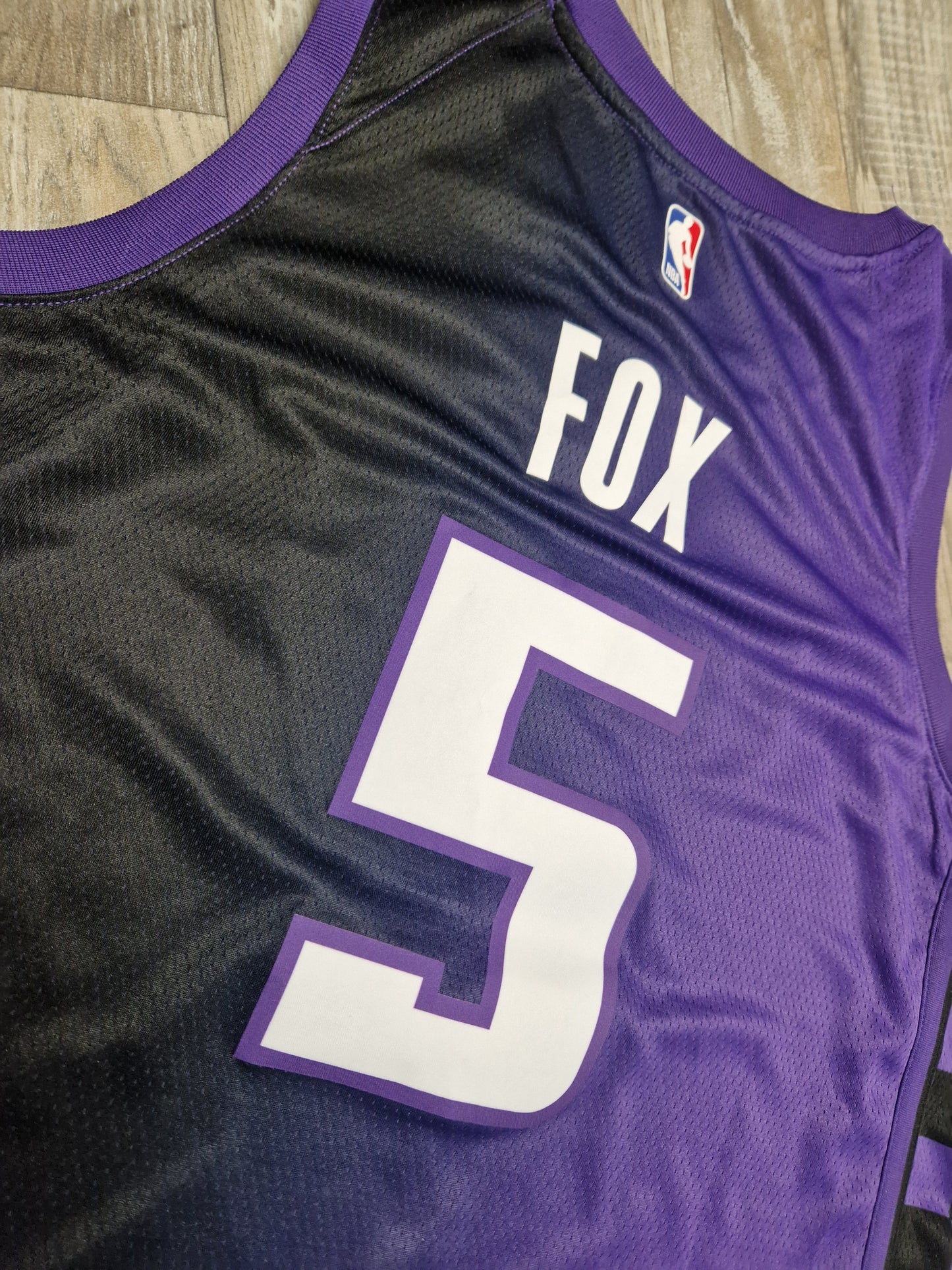 De'Aaron Fox Sacramento Kings Jersey Size XL