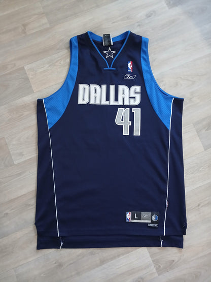 Dirk Nowitzki Dallas Mavericks Jersey Size Large