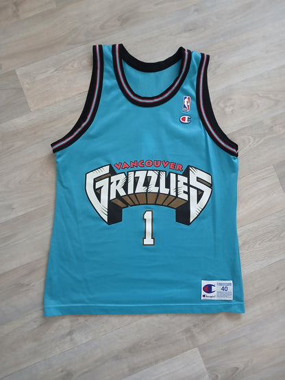 Vancouver Grizzlies Jersey Size Medium