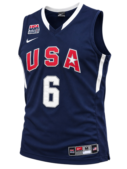 LeBron James Authentic Team USA Jersey Size Medium