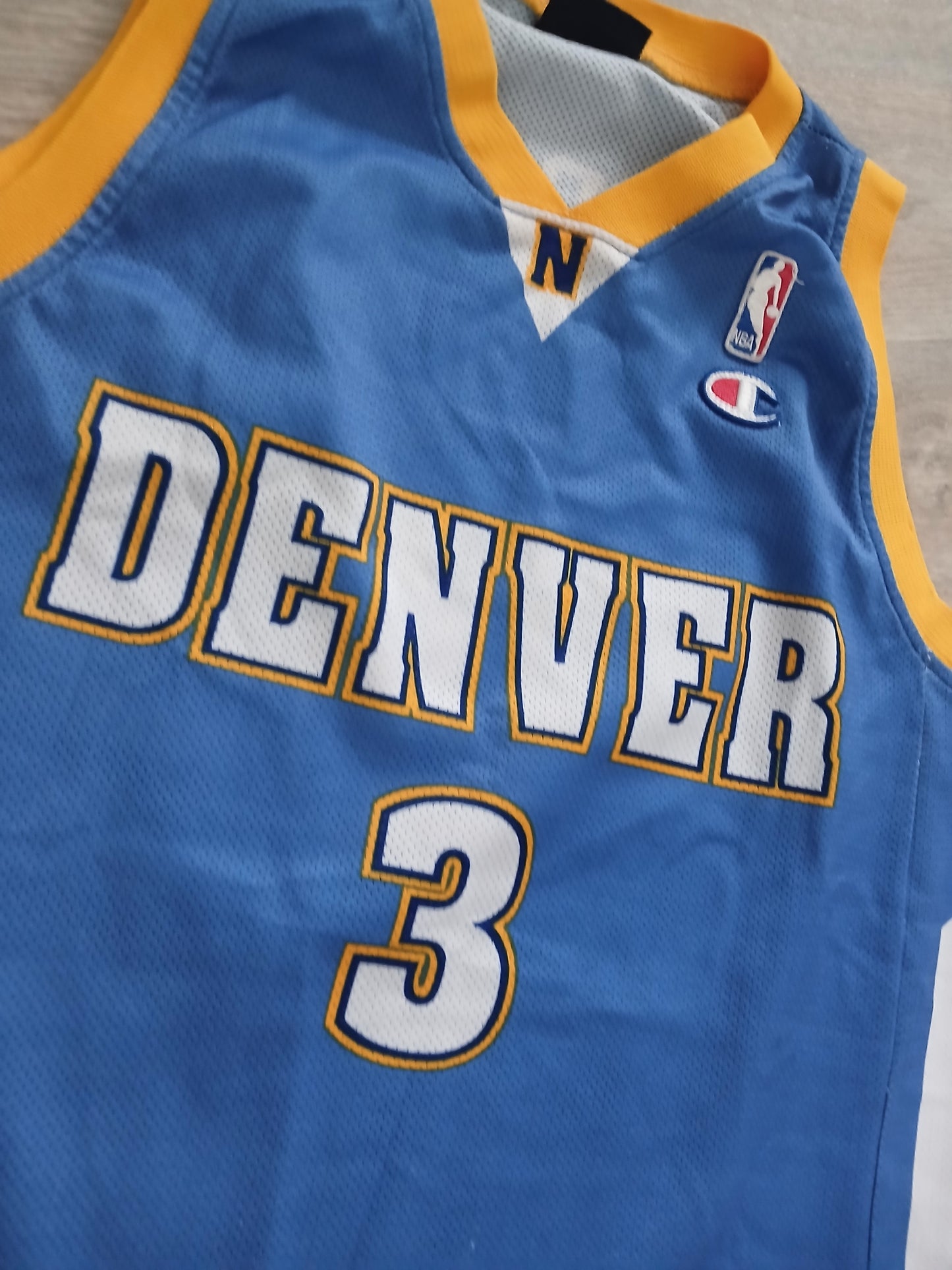 Allen Iverson Denver Nuggets Jersey Size Medium