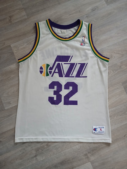 Karl Malone Utaz Jazz Jersey Size XL