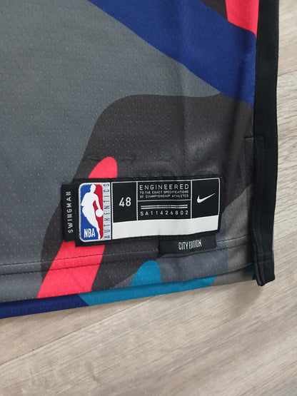 Brooklyn Nets X KAWS Blank Jersey Size Large