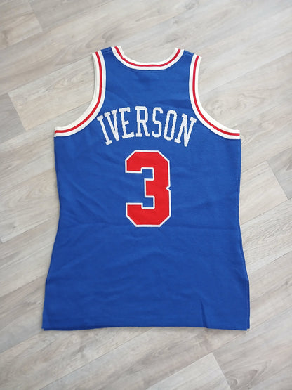 Allen Iverson Authentic CLOT X M&N Philadelphia 76ers Jersey Size Medium