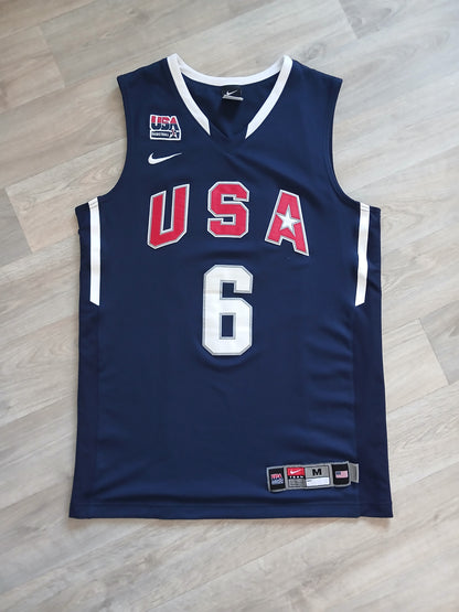 LeBron James Authentic Team USA Jersey Size Medium