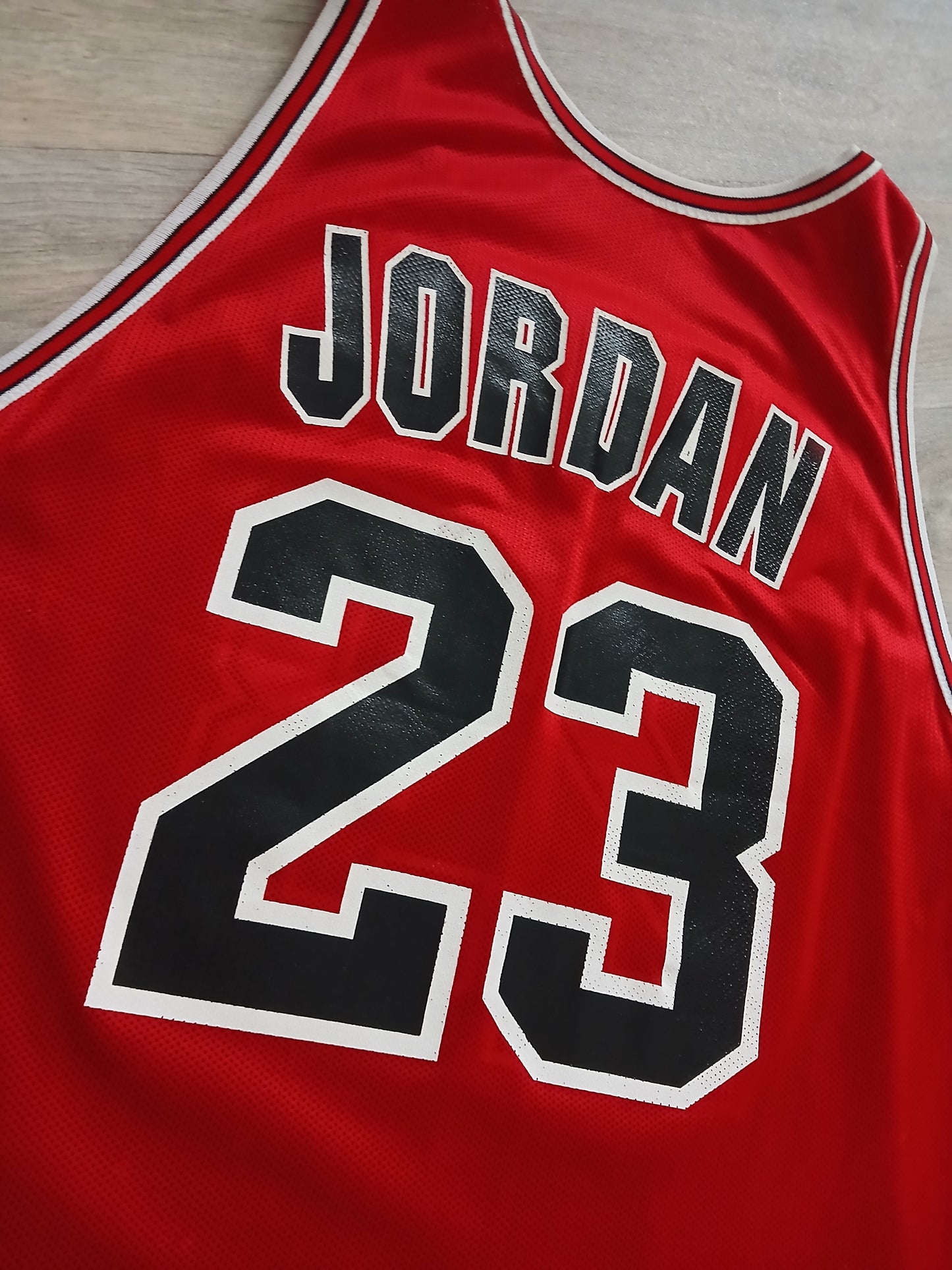 Michael Jordan Reversible Chicago Bulls Jersey Size Large