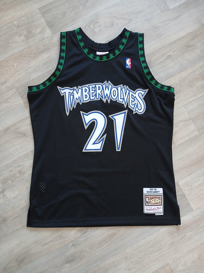 Kevin Garnett Minnesota Timberwolves Jersey Size Large