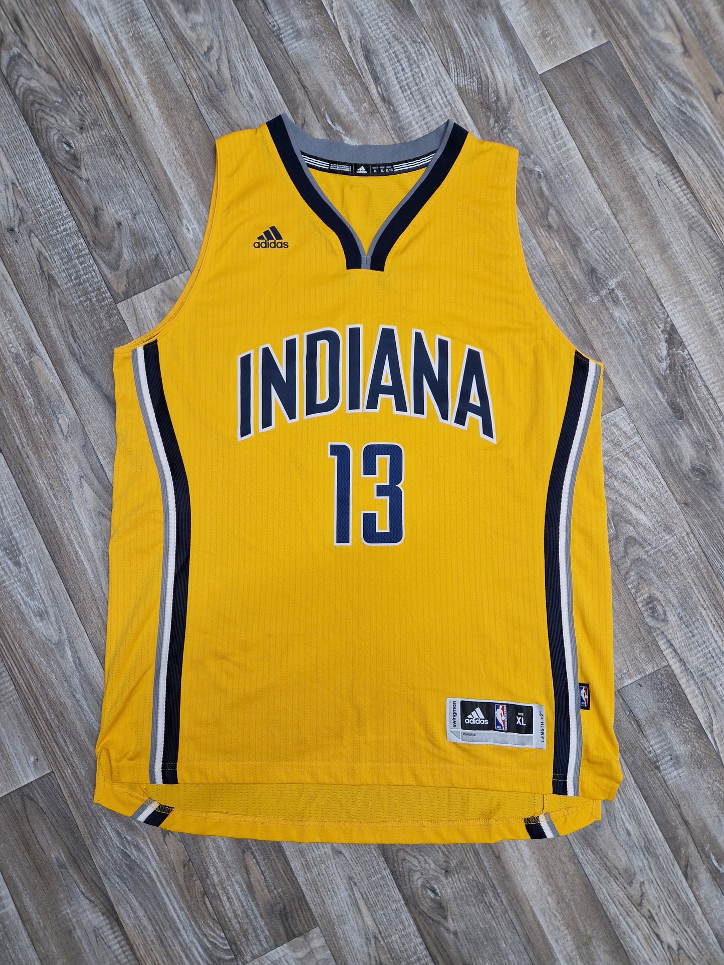 Paul George Indiana Pacers Jersey Size XL