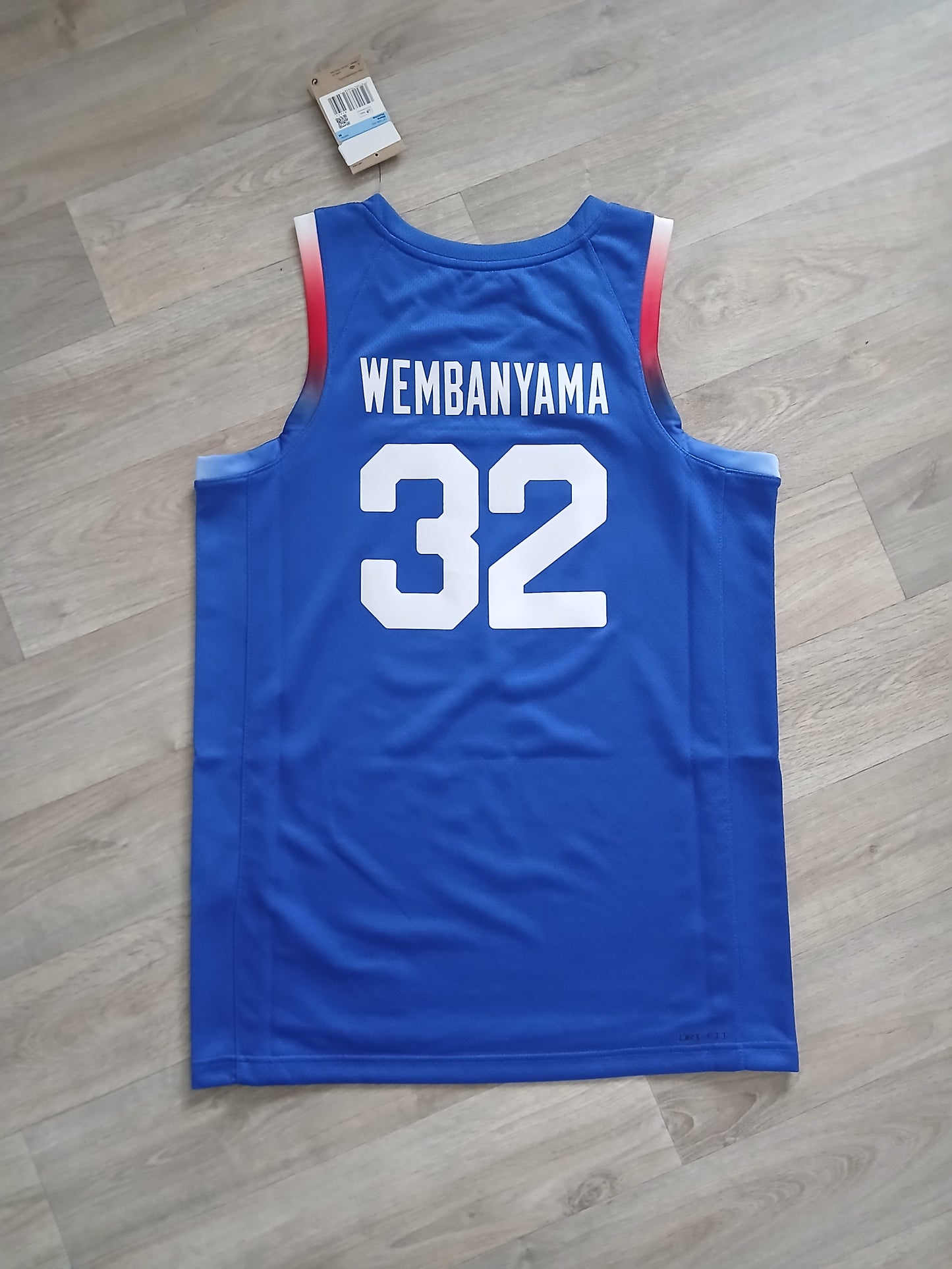 Victor Wenbanyama France Basketball Jersey