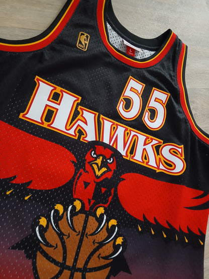 Dikembe Mutombo Atlanta Hawks Jersey Size Large