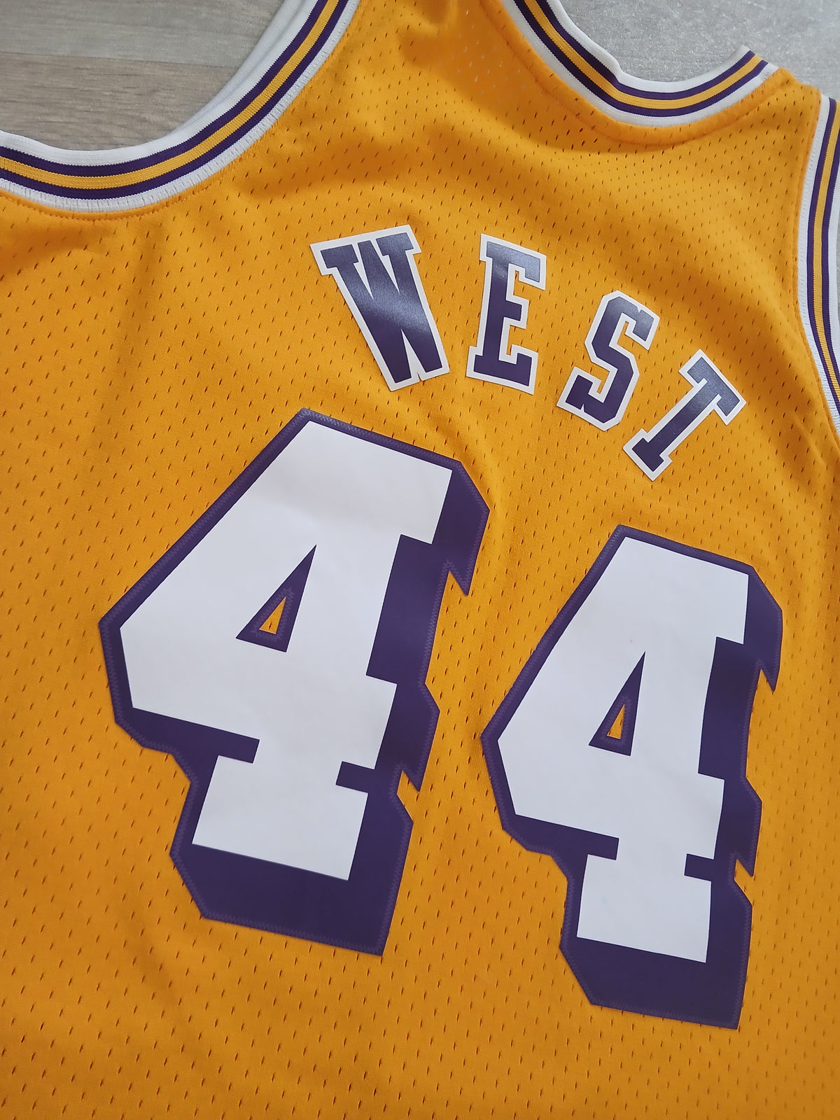 Jerry West Los Angeles Lakers Jersey Size Large