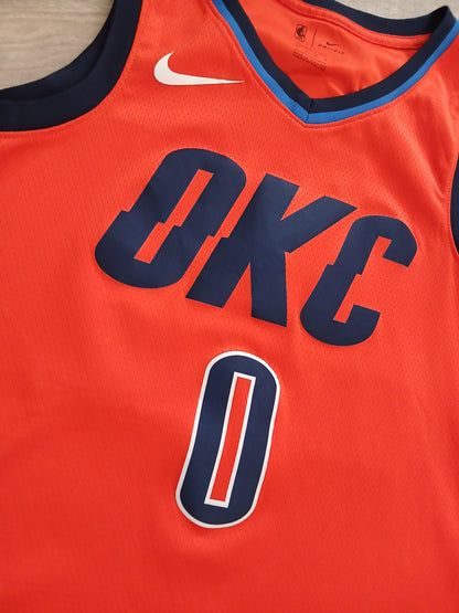 Russell Westbrook Oklahoma City Thunder Jersey Size Large