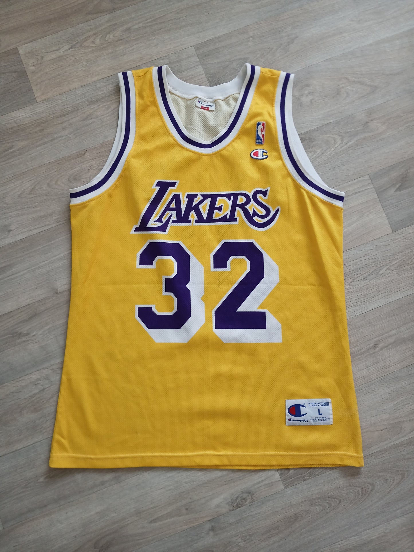 Magic Johnson Los Angeles Lakers Jersey Size Large