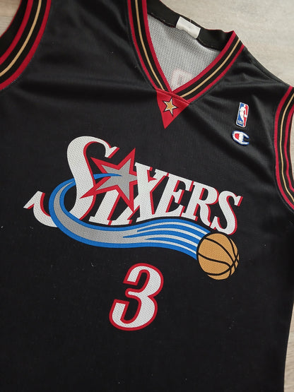 Allen Iverson Philadelphia 76ers Jersey Size Large