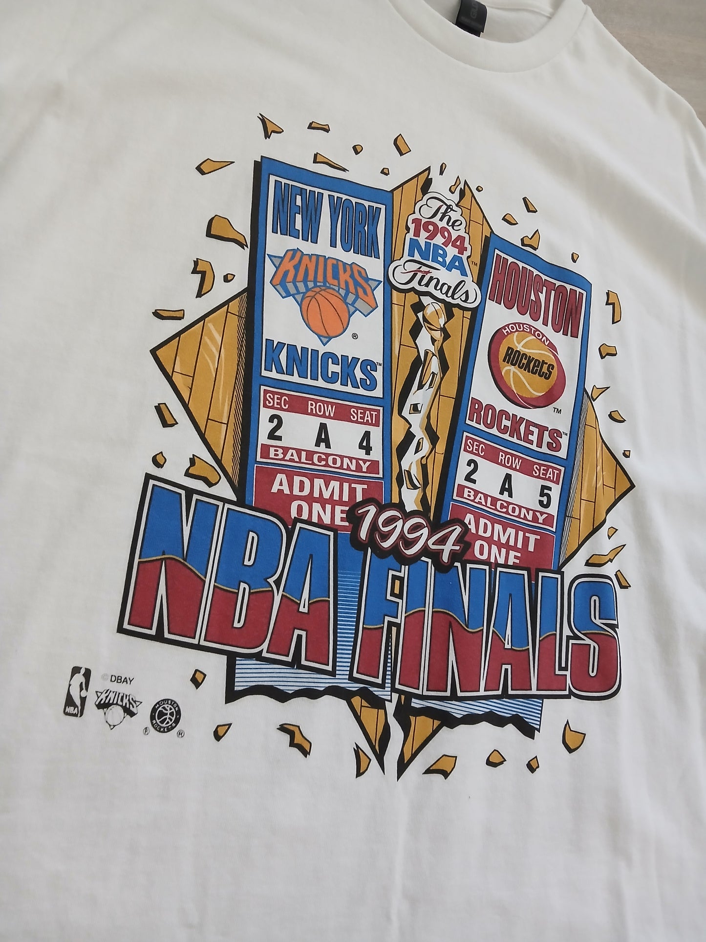 Knick Rockets 1994 NBA Finals T-Shirt