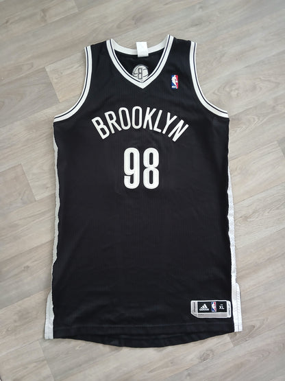 Jason Collins Authentic Brooklyn Nets Jersey Size XL