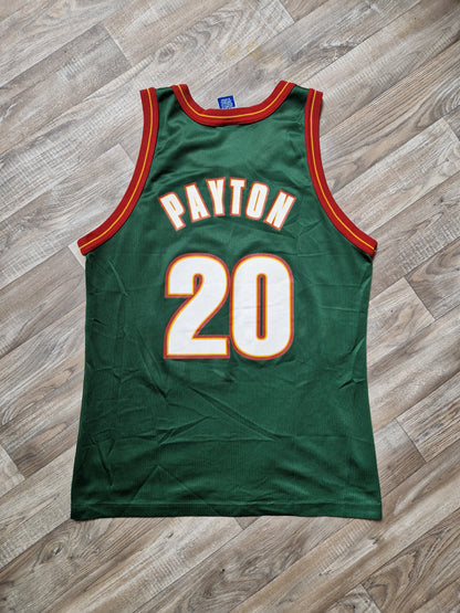 Gary Payton Seattle Supersonics Jersey Size Large