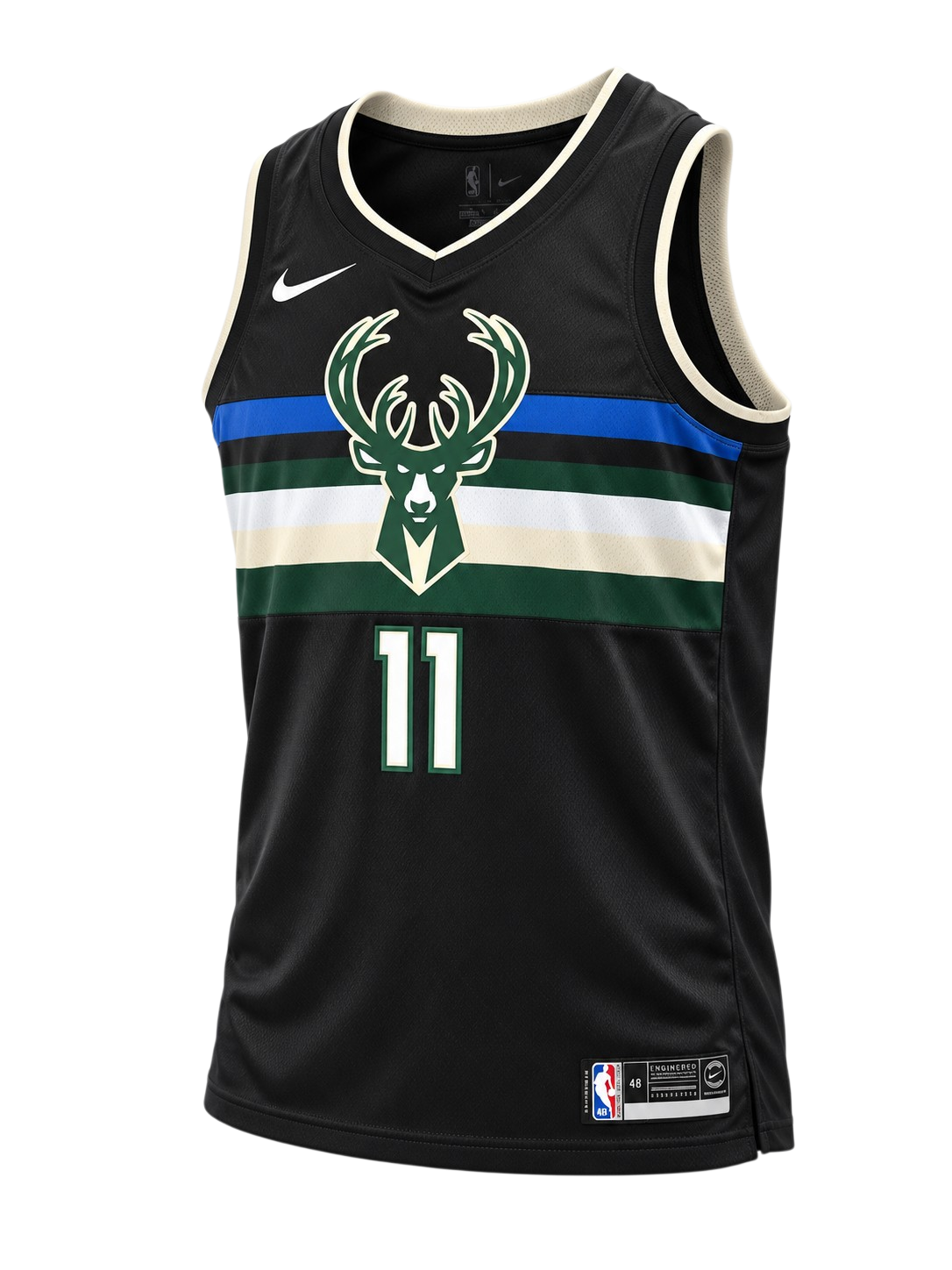 Brook Lopez Milwaukee Bucks Jersey Size Large