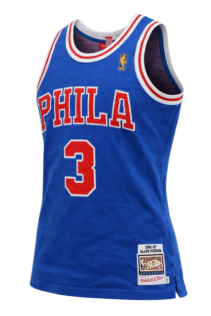 Allen Iverson Authentic CLOT X M&N Philadelphia 76ers Jersey Size Medium