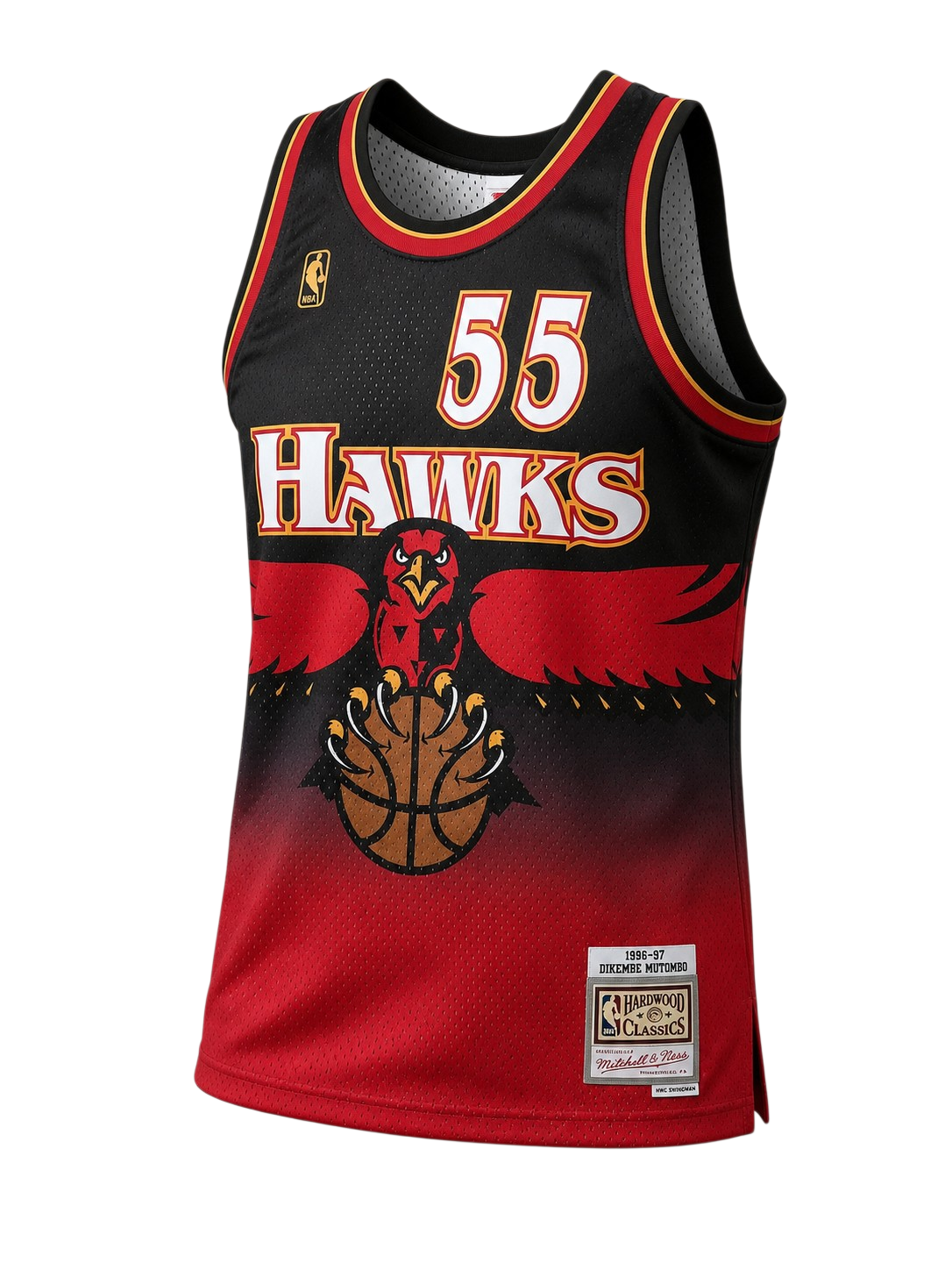 Dikembe Mutombo Atlanta Hawks Jersey Size Large