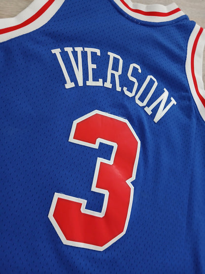 Allen Iverson First Generation Philadelphia 76ers Jersey Size XL