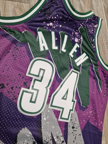 Ray Allen Milwaukee Bucks Jersey Size Large