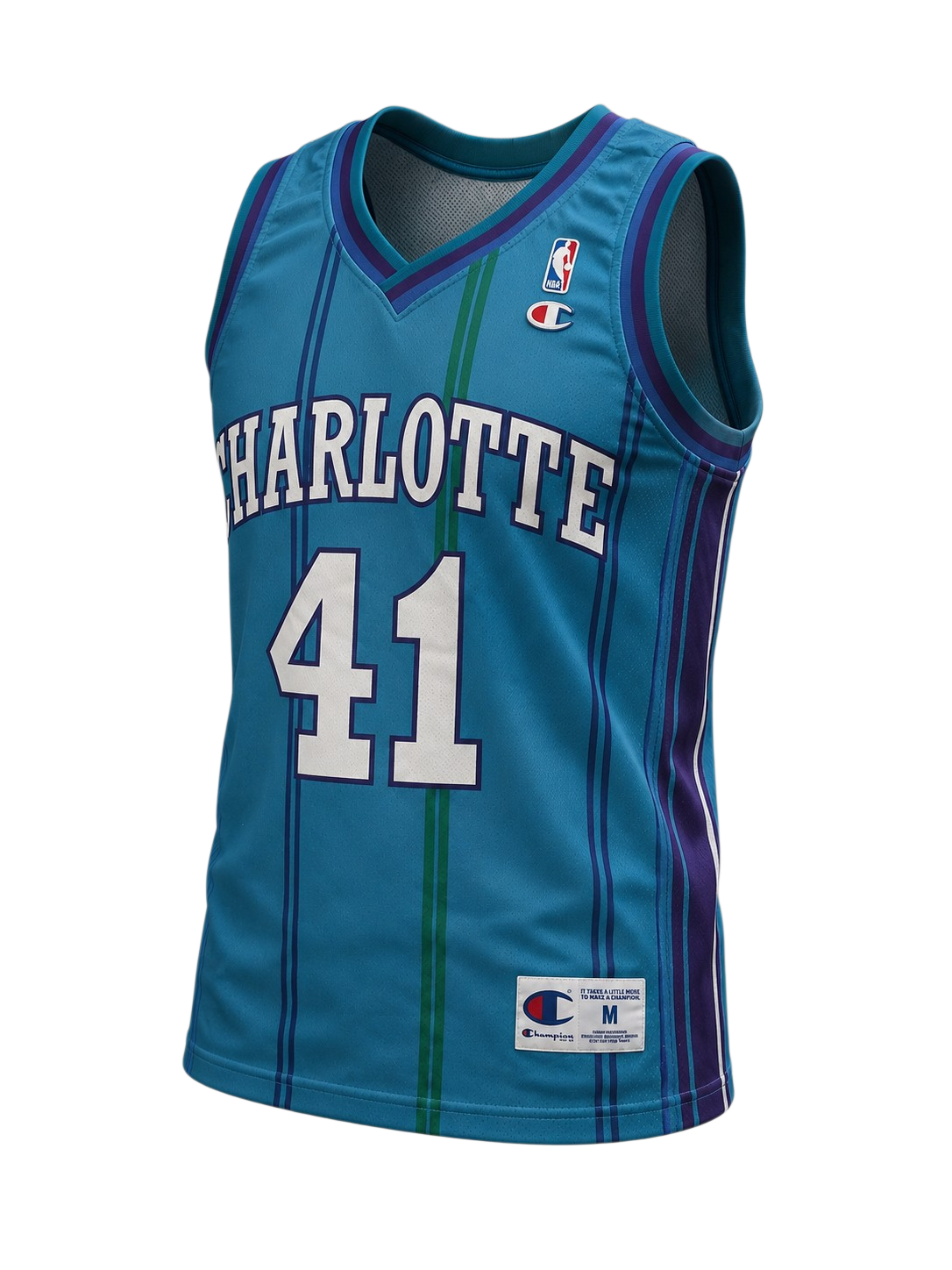Glen Rice Charlotte Hornets Jersey Size Medium