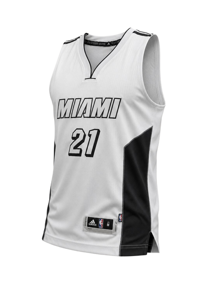 Hassan Whiteside Miami Heat Jersey Size Medium
