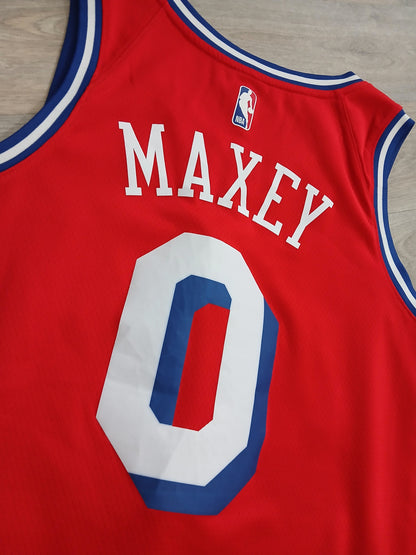Tyrese Maxey Philadelphia 76ers Jersey Size Large
