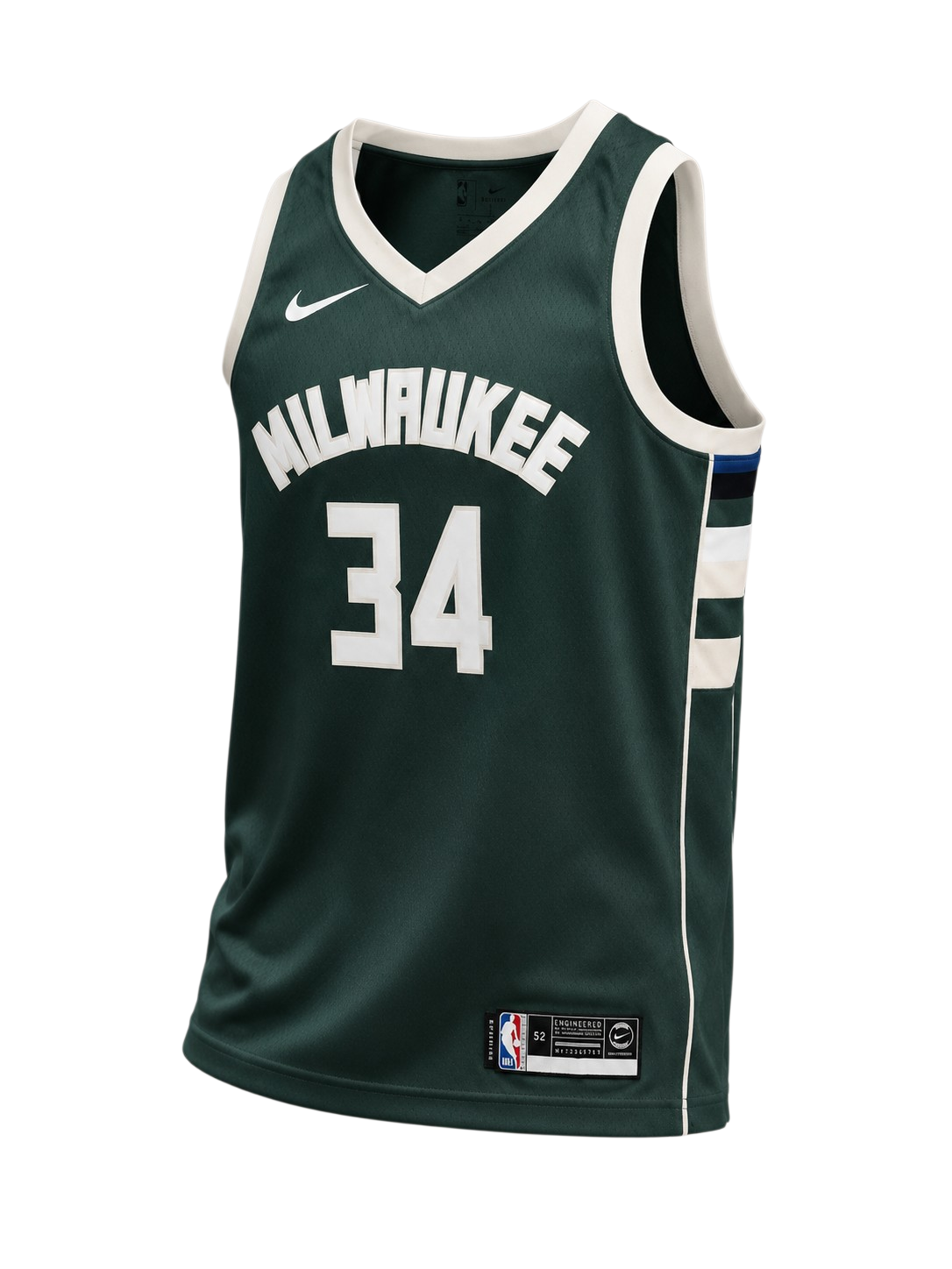 Giannis Antetokounmpo Milwaukee Bucks Jersey Size XL