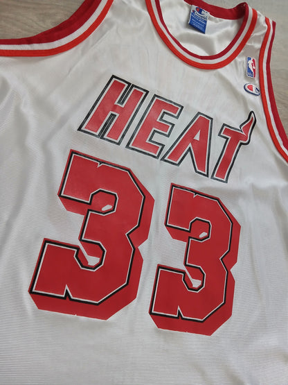Alonzo Mourning Miami Heat Jersey Size Large