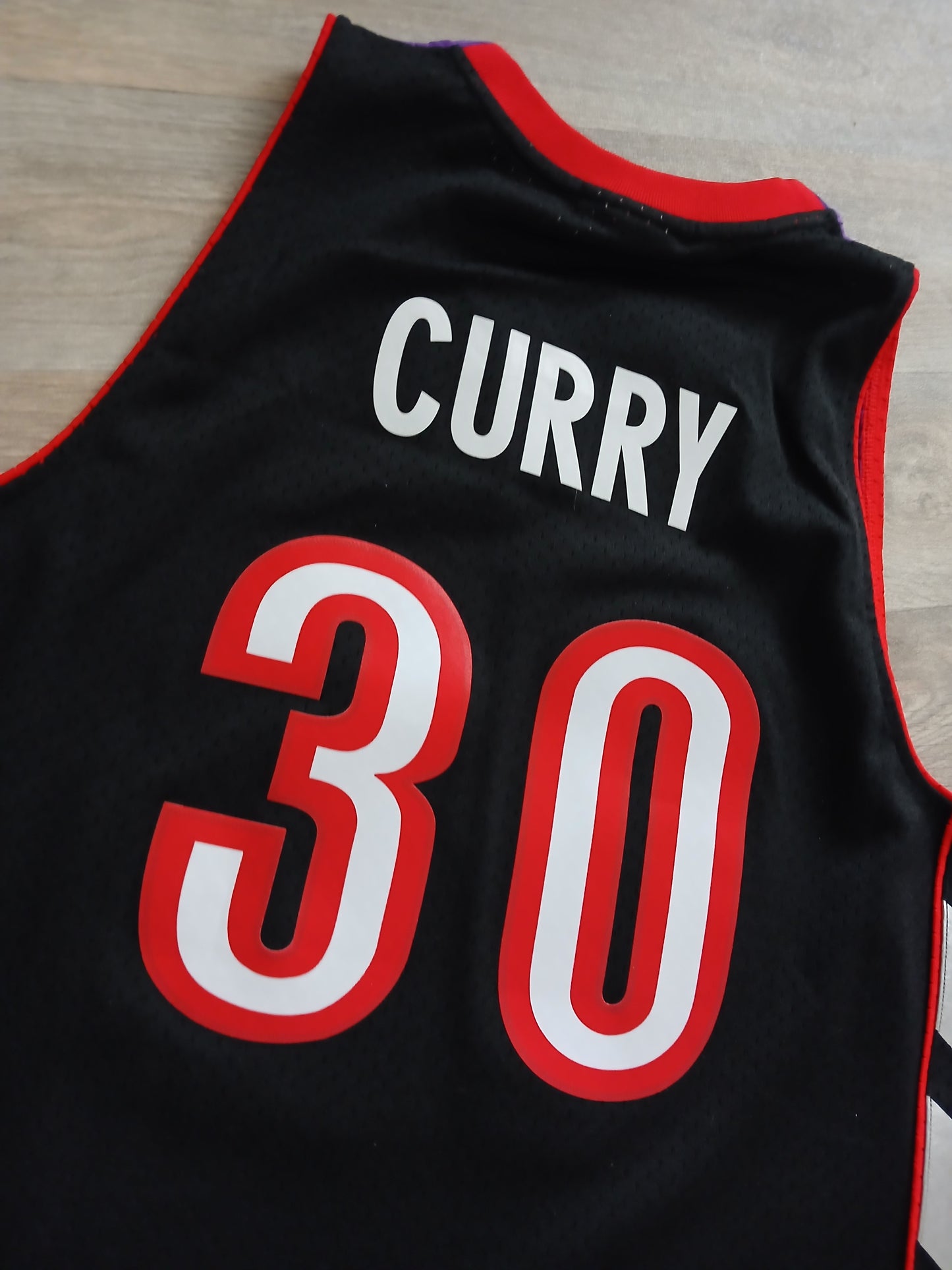 Dell Curry Toronto Raptors Jersey Size Large