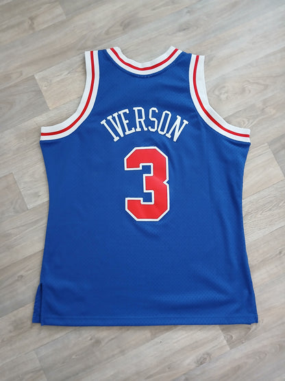 Allen Iverson First Generation Philadelphia 76ers Jersey Size XL