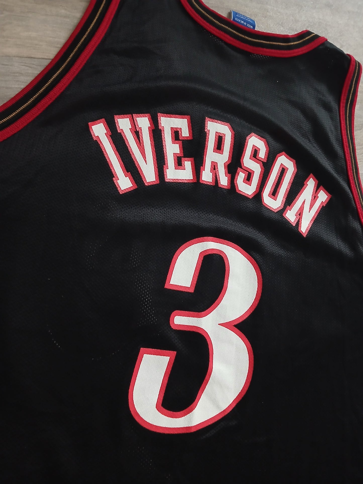 Allen Iverson Philadelphia 76ers Jersey Size XL