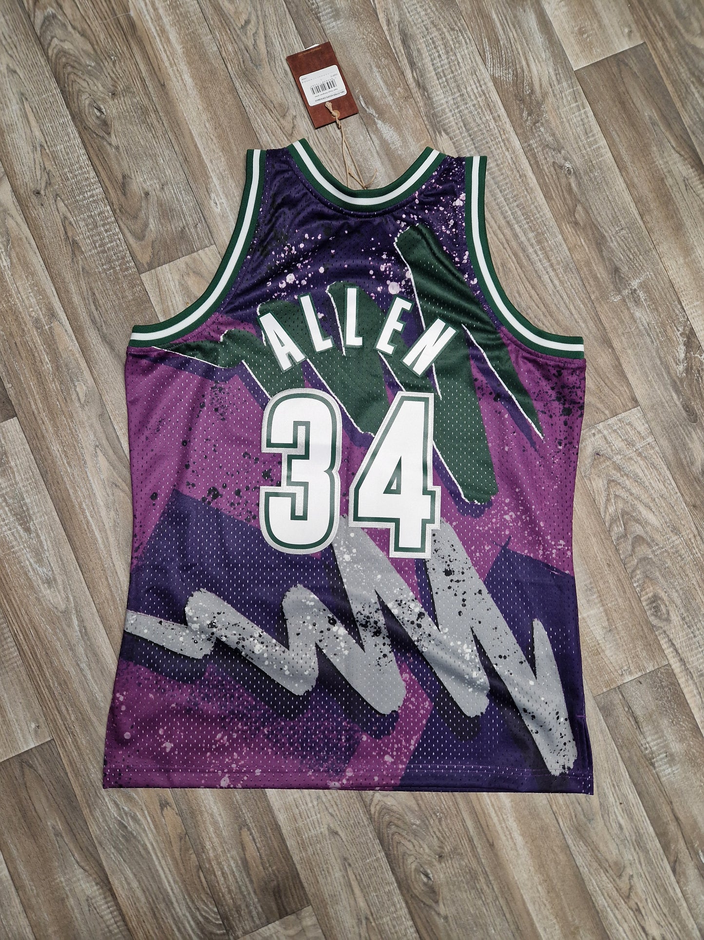 Ray Allen Milwaukee Bucks Jersey Size Large