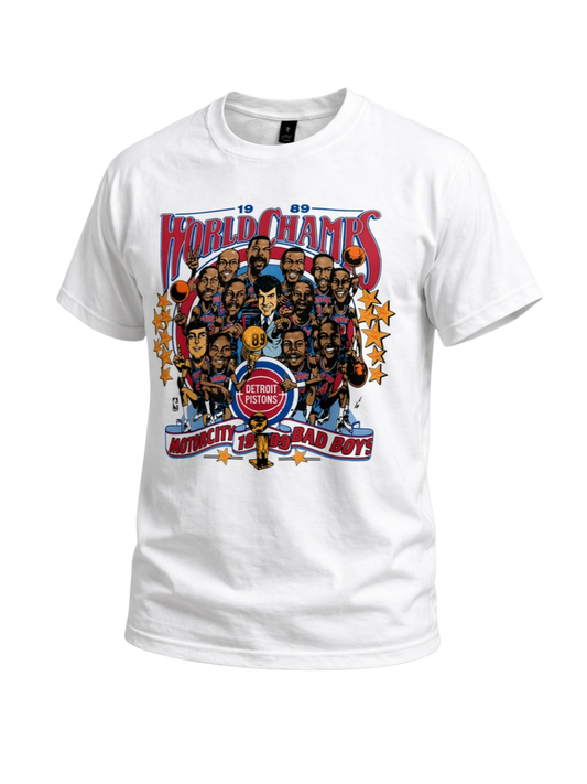 Detroit Pistons T-Shirt Size Large