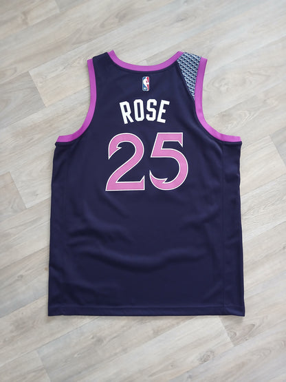 Derrick Rose Minnesota Timberwolves Jersey Size Large