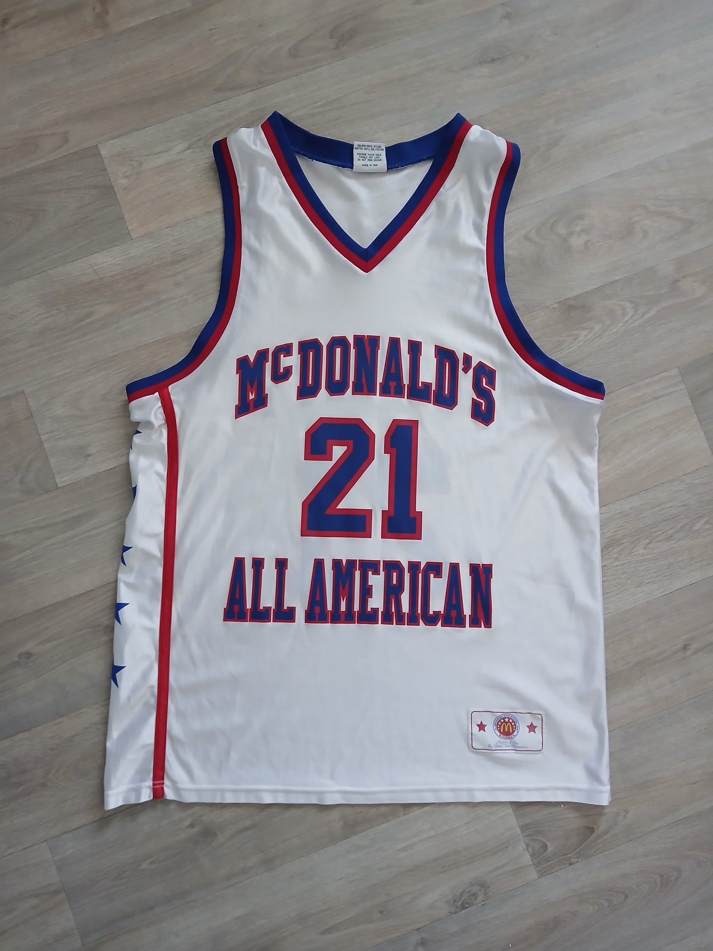 Kevin Garnett McDonald's All American Jersey Size Large
