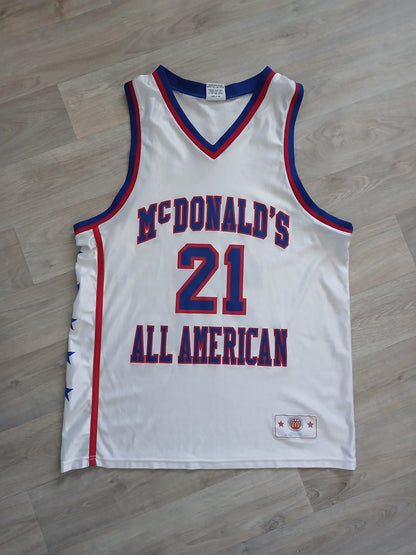 Kevin Garnett McDonald's All American Jersey Size Large