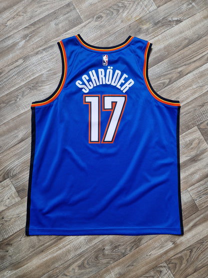Dennis Schroder Oklahoma City Thunder Jersey Size XL