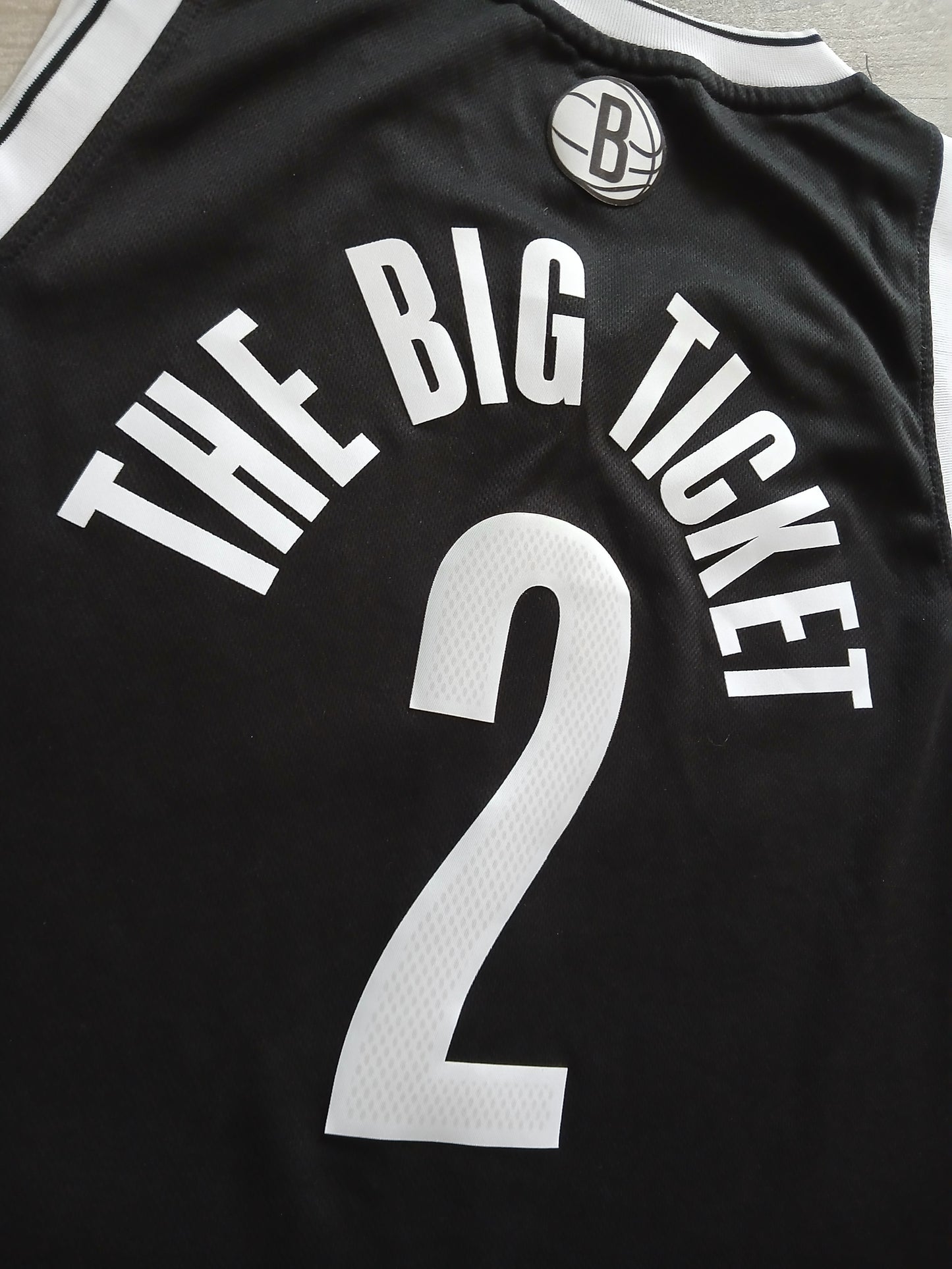Kevin Garnett Brooklyn Nets "Nickname" Jersey Size Large