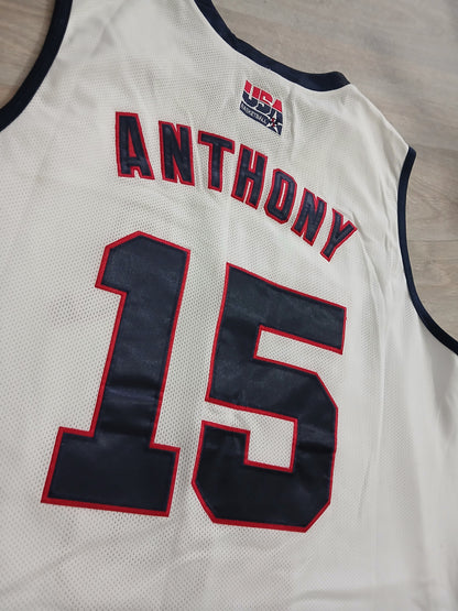 Carmelo Anthony Authentic Team USA Jersey Size Large