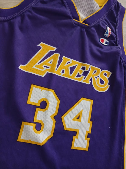 Shaquille O'Neal Los Angeles Lakers Jersey Size Large