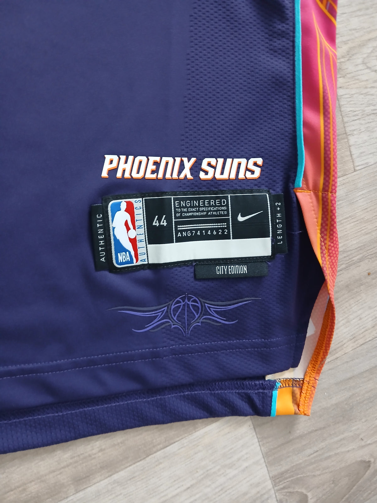 Kevin Durant Authentic Phoenix Suns Jersey Size Medium