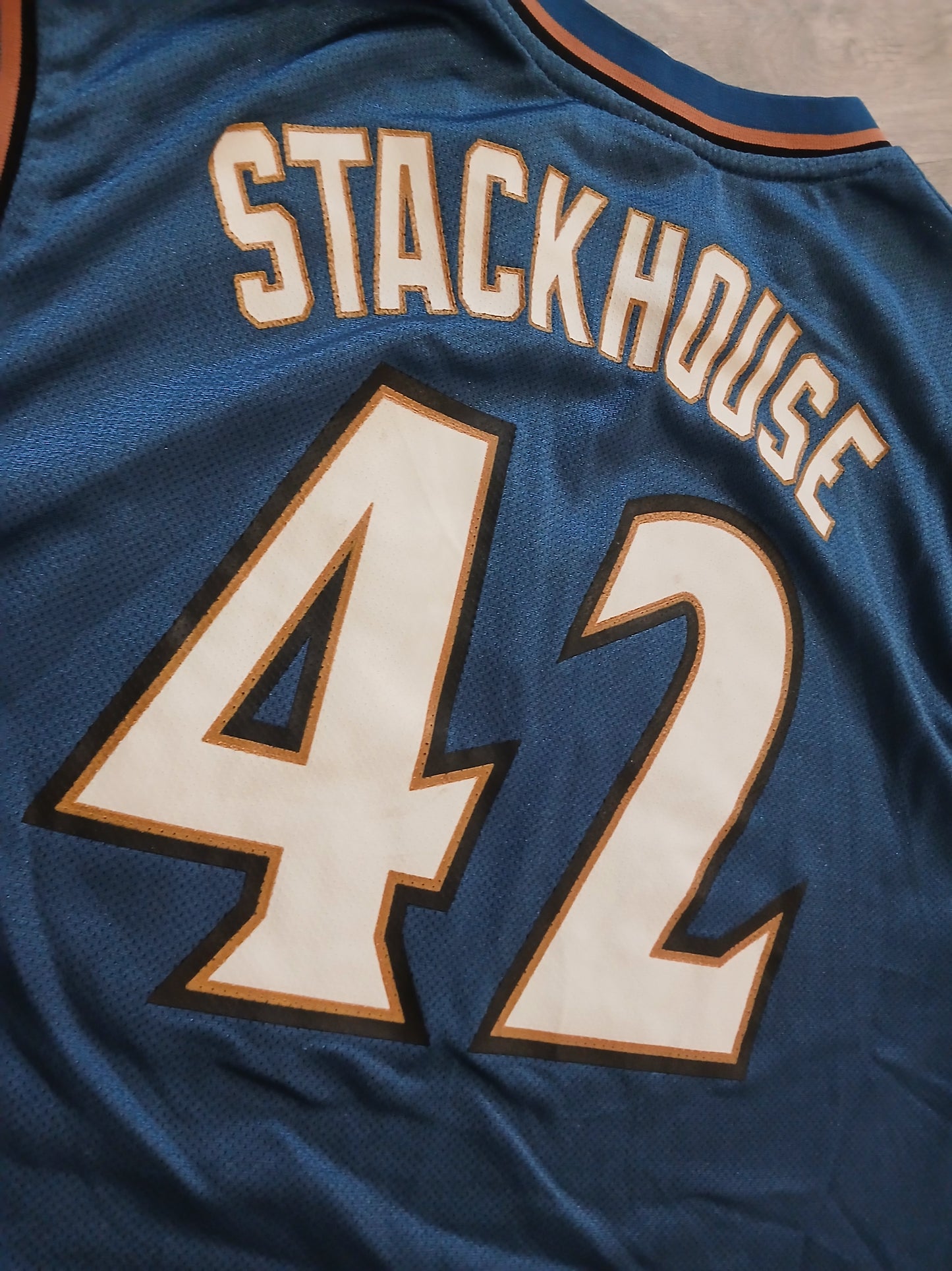 Jerry Stackhouse Washington Wizards Jersey Size Large