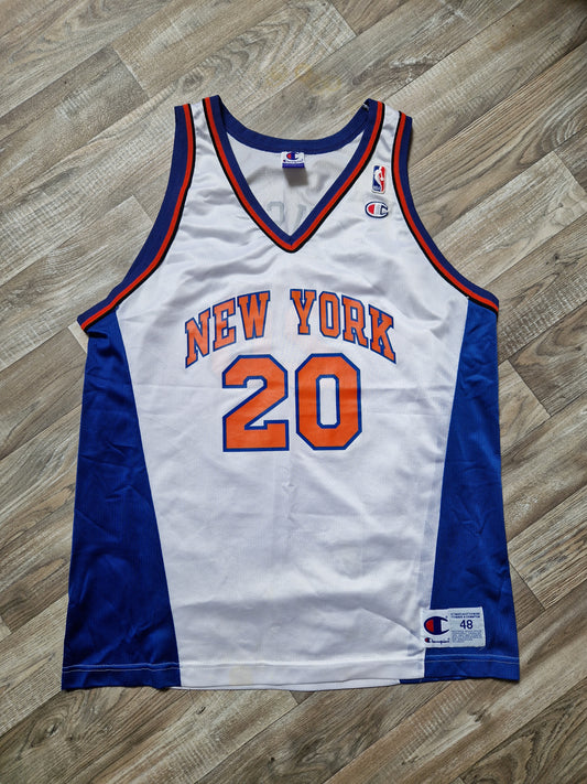Allen Houston New York Knicks Jersey Size XL