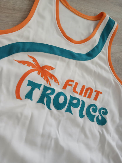 Blank Flint Tropics Semi-Pro Authentic Jersey Size Large