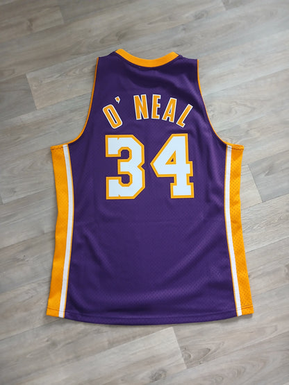 Shaquille O'Neal Los Angeles Lakers Jersey Size Large